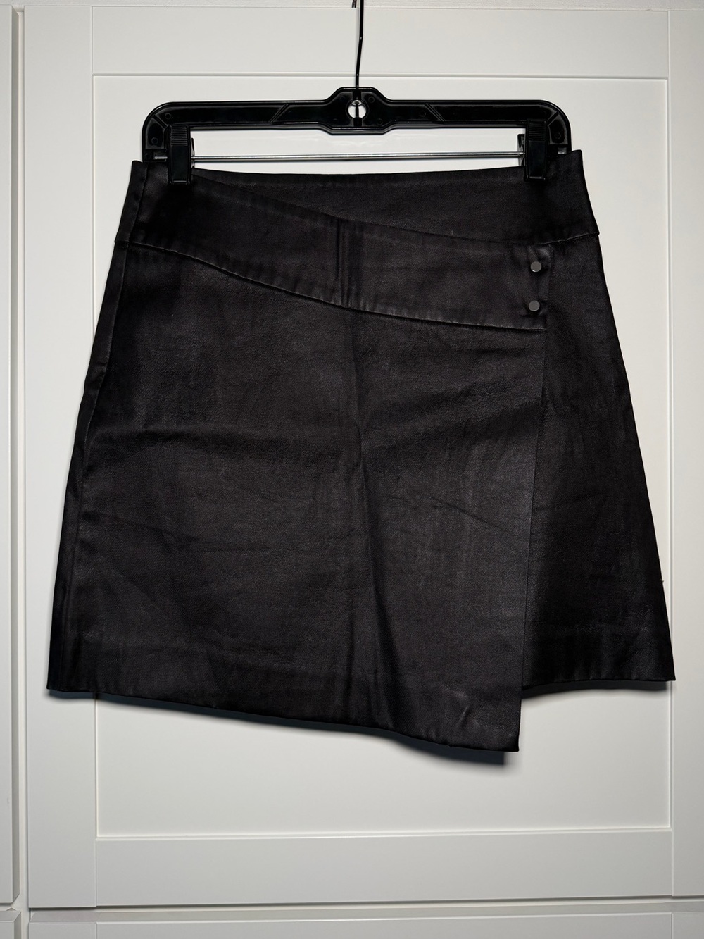 Talula Aritzia Faux Leather Mini Skirt Party Gothic Academia Baddie Asymmetrical
